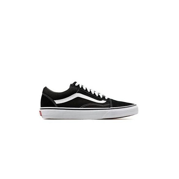Vans Old Skool (Suede/Canvas), Sneaker Unisex - Adulto, Nero Black White, 36 EU