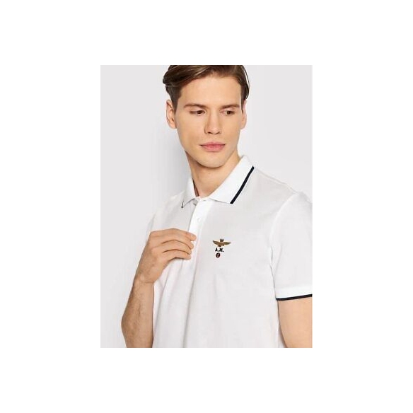 Aeronautica Militare Polo M.C. PO1308 - off White