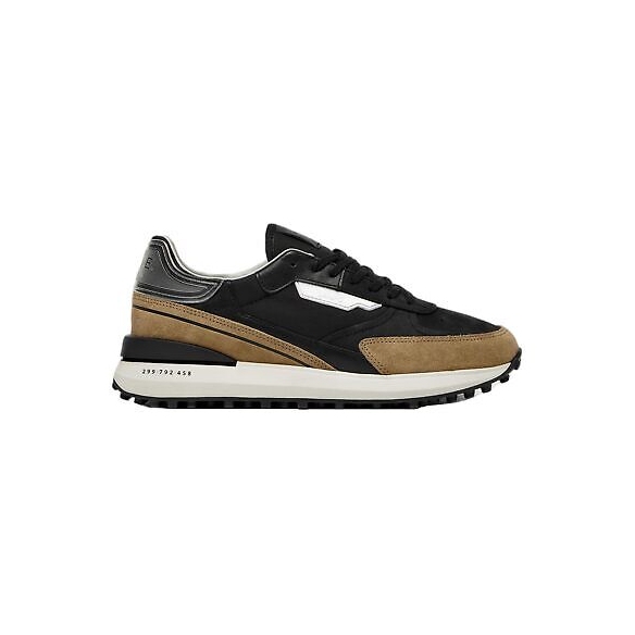 D.A.T.E. Sneakers Uomo Lampo Nylon (Black)