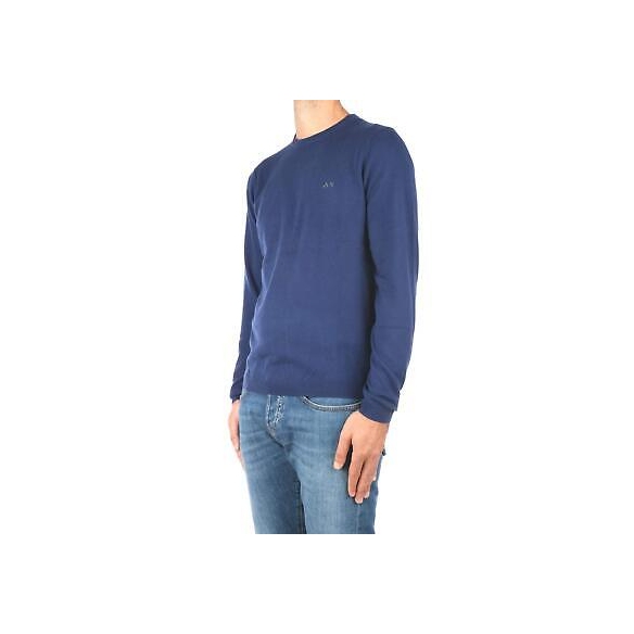 SUN 68 K40101 Maglia Uomo Denim S