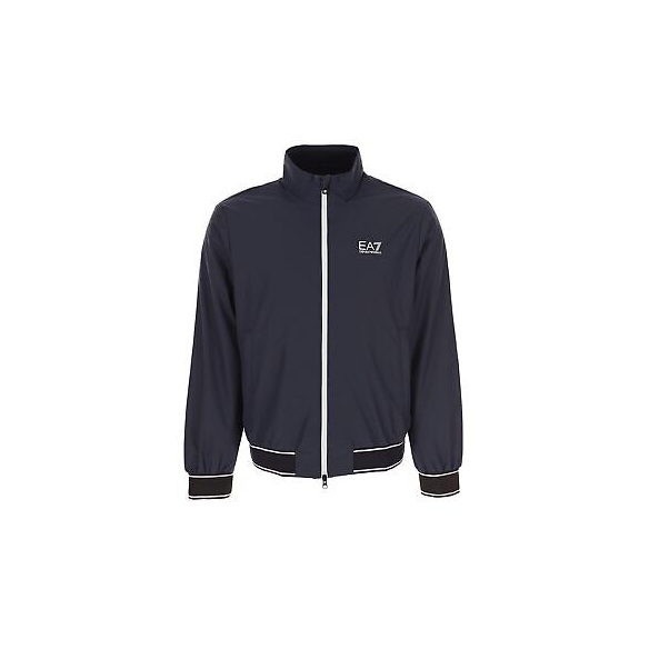 Emporio Armani EA7 Giacca Bomber Uomo Core Identity in tessuto tecnico (Night