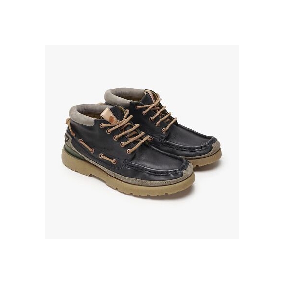 Satorisan Scarpe Uomo Earth Boot Premium (Black)