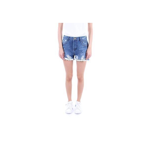 MOLLY BRACKEN S3688E19 Shorts Donna Denim XS