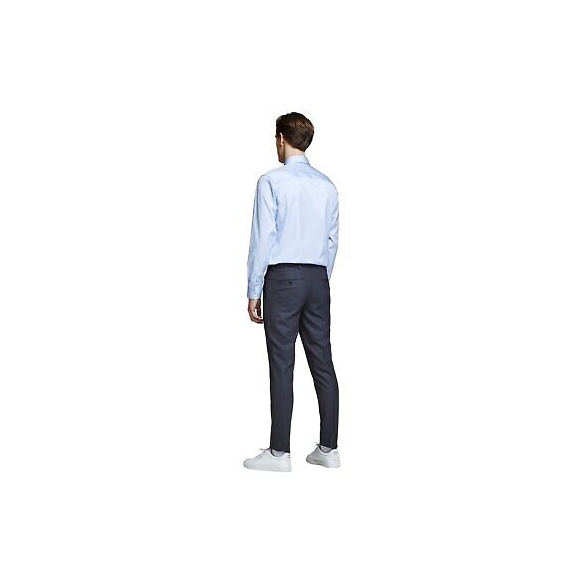 JACK & JONES Jjroy Trousers Noos Pantoloni Straight, Blu (Dark Navy Detail:Slim