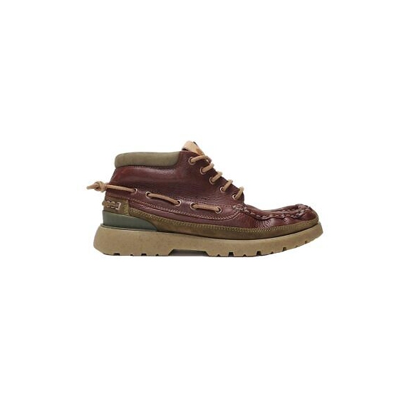 Satorisan Scarpe Uomo Earth Boot Premium (Polo Brown)