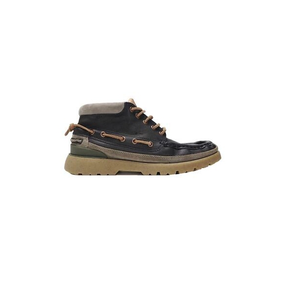 Satorisan Scarpe Uomo Earth Boot Premium (Black)