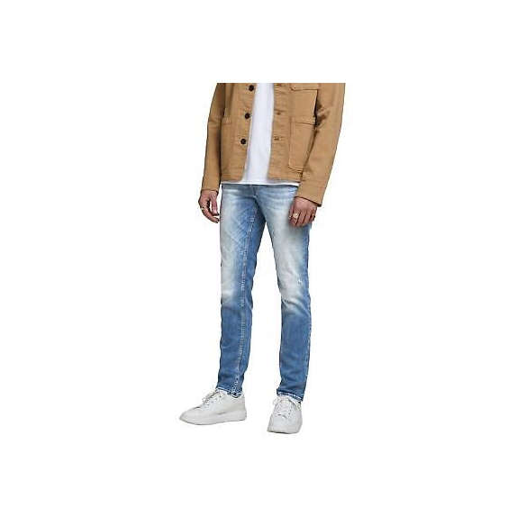 JACK & JONES Blue Denim Abbigliamento Uomo Jeans 12178860