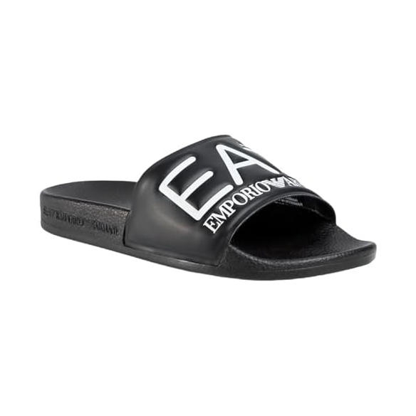 Emporio Armani EA7 Ciabatte Unisex con Maxi Logo