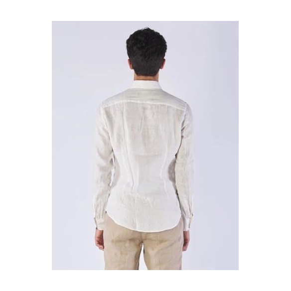 AT.P.CO Camicia Uomo Realizzata in Lino Tinto Capo (Modello Carl)