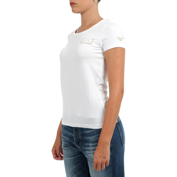 EA7-T-SHIRT - S, Bianco