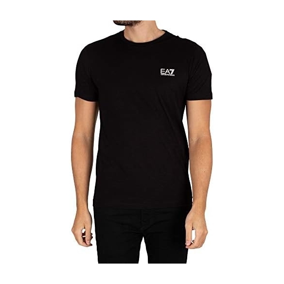 EA7 T-Shirt Girocollo Cotone Logo Cuore Armani P24