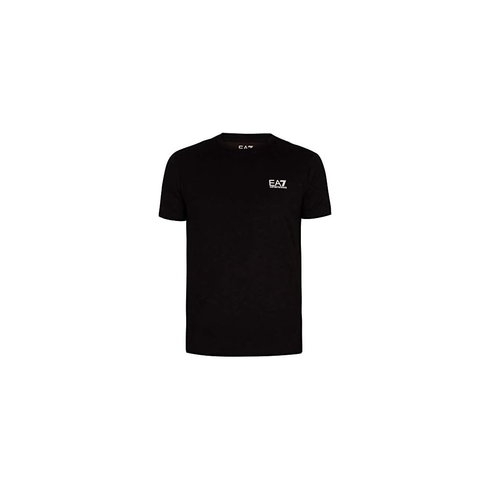EA7 T-Shirt Girocollo Cotone Logo...