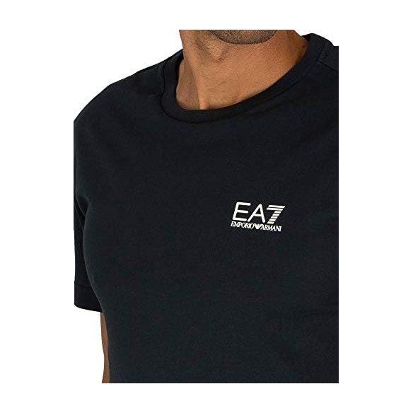 EA7 T-Shirt Girocollo Cotone Logo Cuore Armani P24