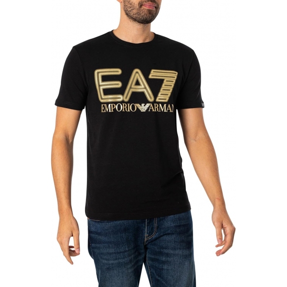 EA7 T-Shirt Uomo - Bianco Modello 3DPT37PJMUZ Cotone