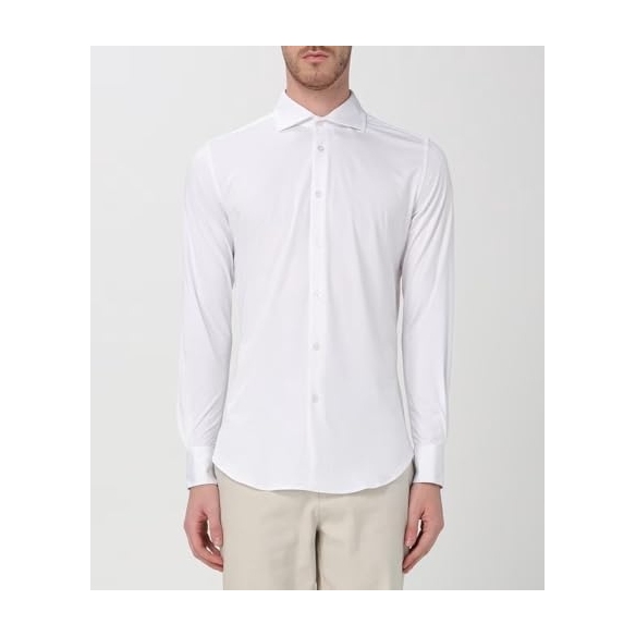 PEOPLE OF SHIBUYA Camicia Uomo Elegante in Tessuto Stretch (Modello Quasar PM-Ma