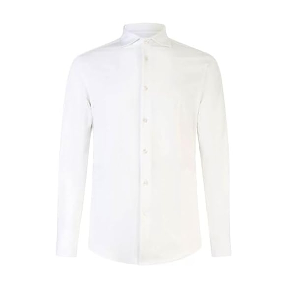 PEOPLE OF SHIBUYA Camicia Uomo Elegante in Tessuto Stretch (Modello Quasar PM-Ma