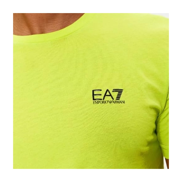 EA7 T-Shirt Girocollo Cotone Logo Cuore Armani P24