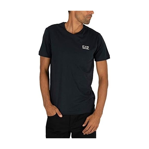 EA7 T-Shirt Girocollo Cotone Logo Cuore Armani P24