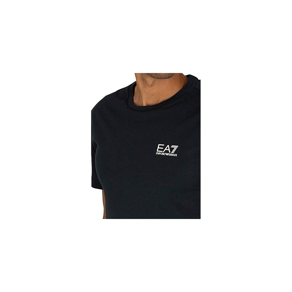 EA7 T-Shirt Girocollo Cotone Logo...