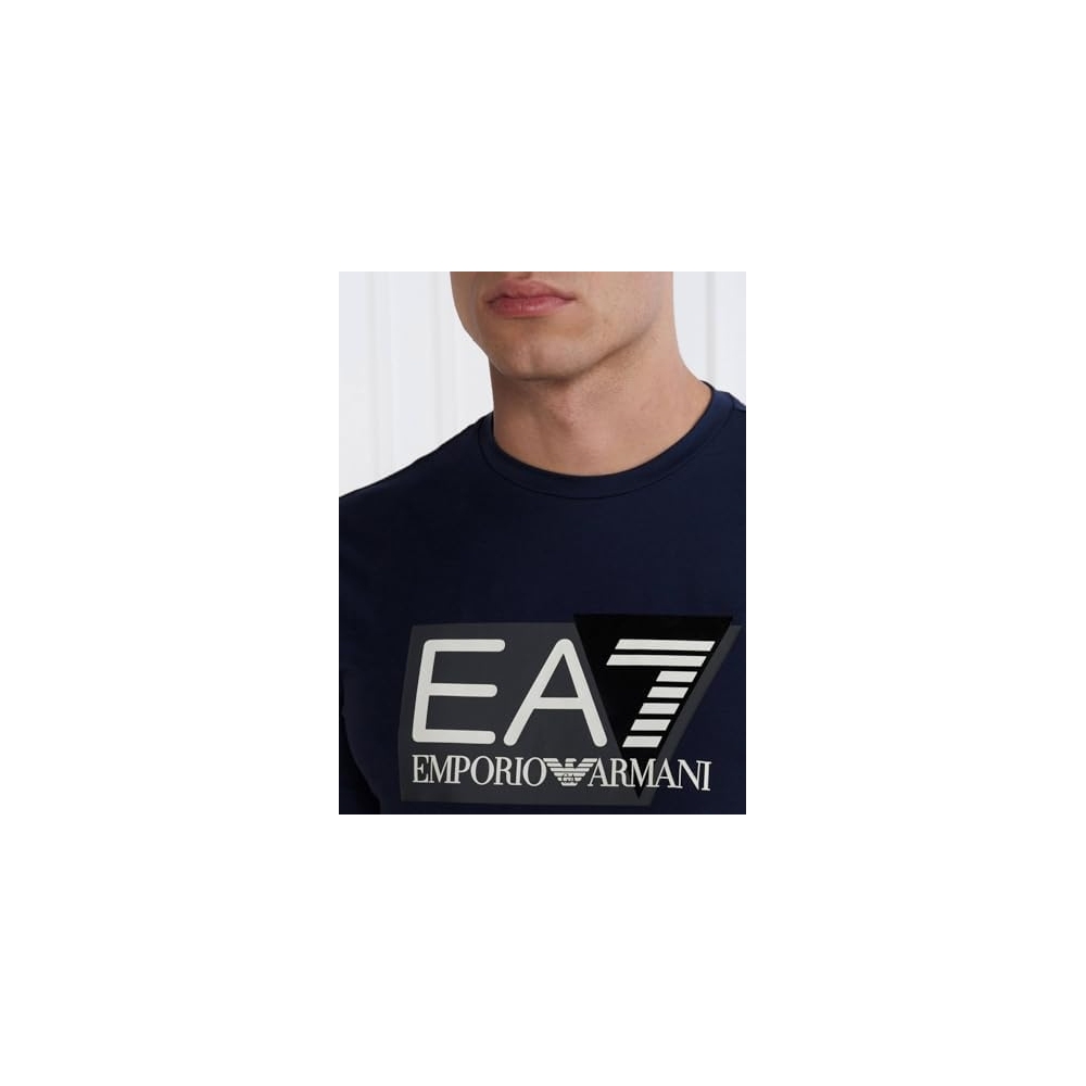 T-Shirt EA7 da uomo Logo Visibility...