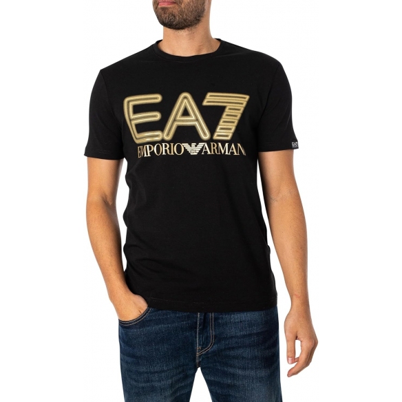 EA7 T-Shirt Uomo - Bianco Modello 3DPT37PJMUZ Cotone