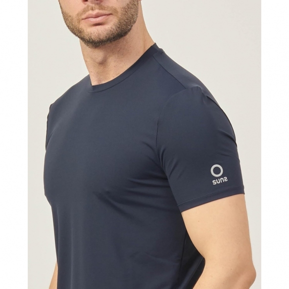 SUNS T-Shirt Uomo Paul Lomellina in Tessuto Tecnico Elasticizzato
