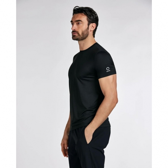 SUNS T-Shirt Uomo Paul Lomellina in Tessuto Tecnico Elasticizzato