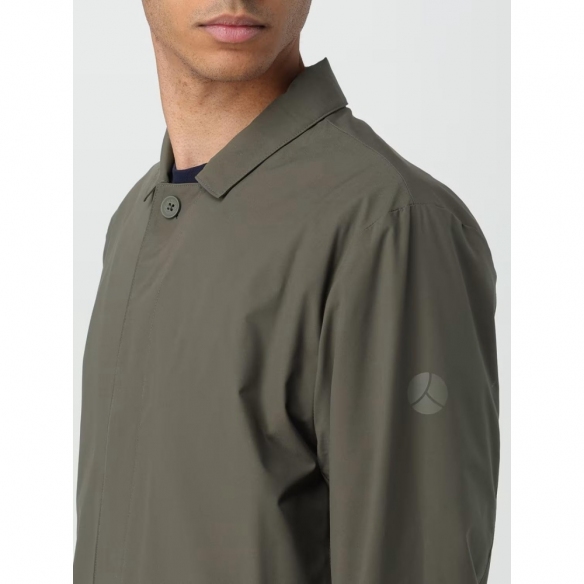 PEOPLE OF SHIBUYA Trench leggero da viaggio (Modello Toshiro PM652 - Verde) 46