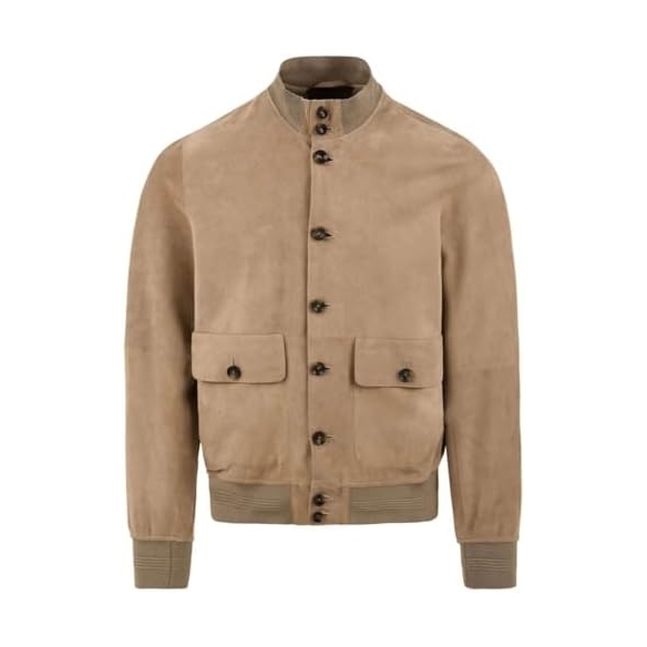 The Jack Leathers Giacca in pelle scamosciata leggera 0.3 Riverside Seamless Sue