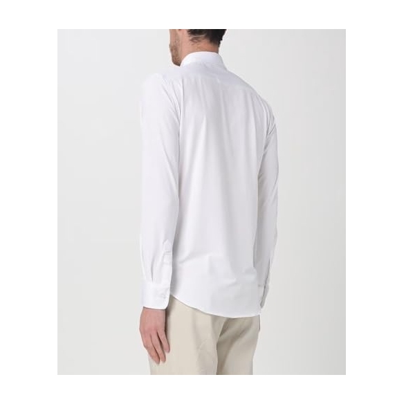 PEOPLE OF SHIBUYA Camicia Uomo Elegante in Tessuto Stretch (Modello Quasar PM-Ma
