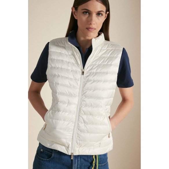 CIESSE PIUMINI Smanicato PAPRIKA Light Down Vest da donna (Colore Panna)