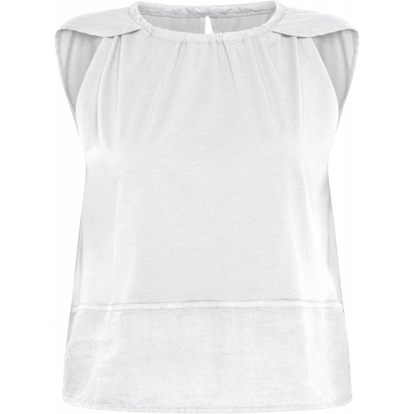 DEHA T-Shirt Combinde Linen Top Donna (Almond Brown)