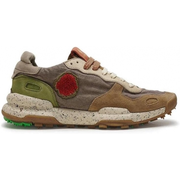 SATORISAN Chacrona Laser Premium - Sneaker Casual Uomo in Pelle Ecosostenibile