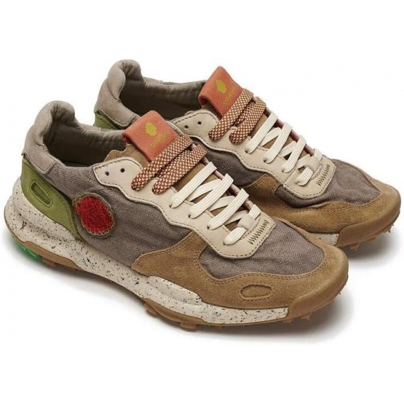SATORISAN Chacrona Laser Premium - Sneaker Casual Uomo in Pelle Ecosostenibile