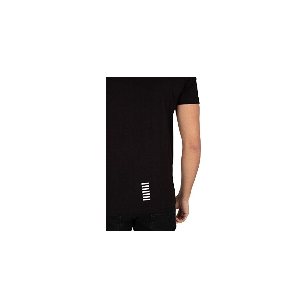 EA7 T-Shirt Girocollo Cotone Logo...