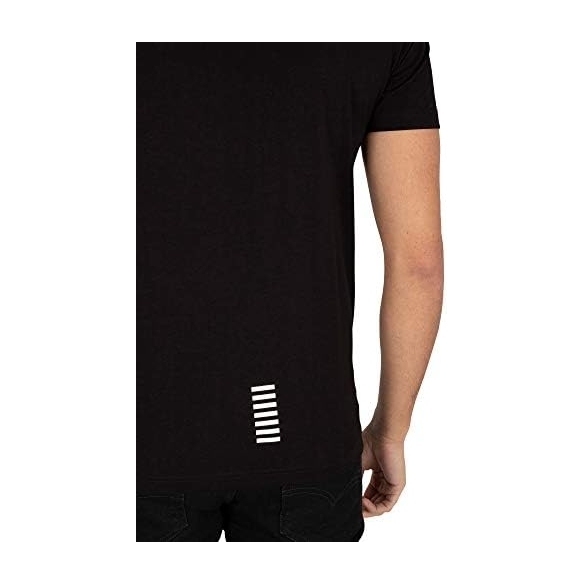 EA7 T-Shirt Girocollo Cotone Logo Cuore Armani P24