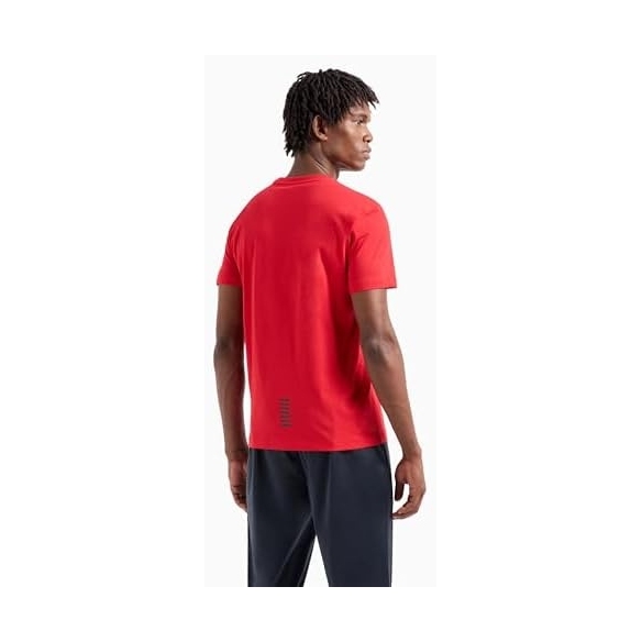 EA7 T-Shirt Girocollo Cotone Logo Cuore Armani P24