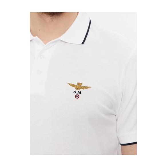 Aeronautica Militare Polo Basica in Cotone