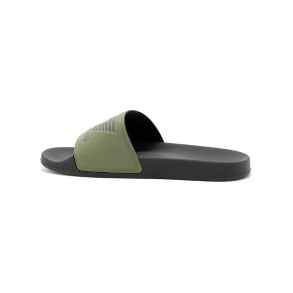Emporio Armani EA7 Ciabatte Unisex con Maxi Logo