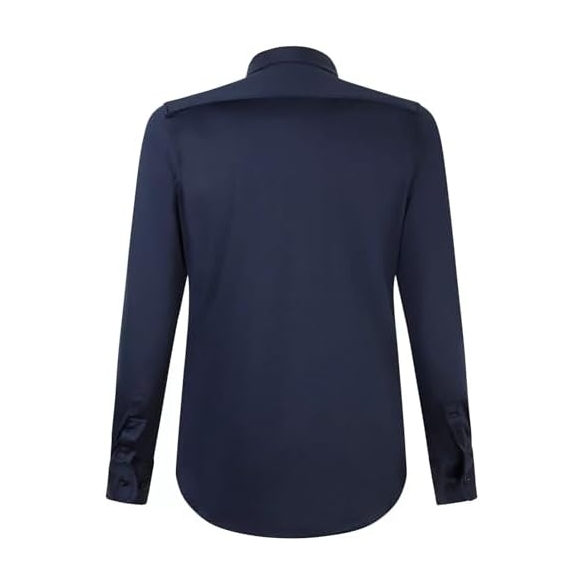 PEOPLE OF SHIBUYA Camicia Uomo Elegante in Tessuto Stretch (Modello Quasar PM-Ma