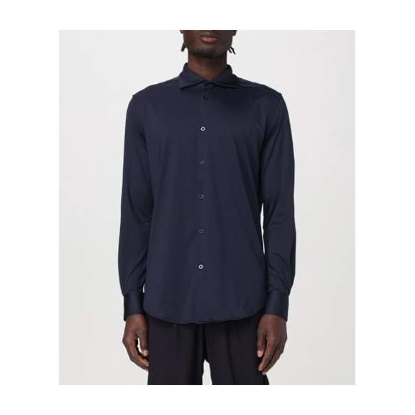 PEOPLE OF SHIBUYA Camicia Uomo Elegante in Tessuto Stretch (Modello Quasar PM-Ma