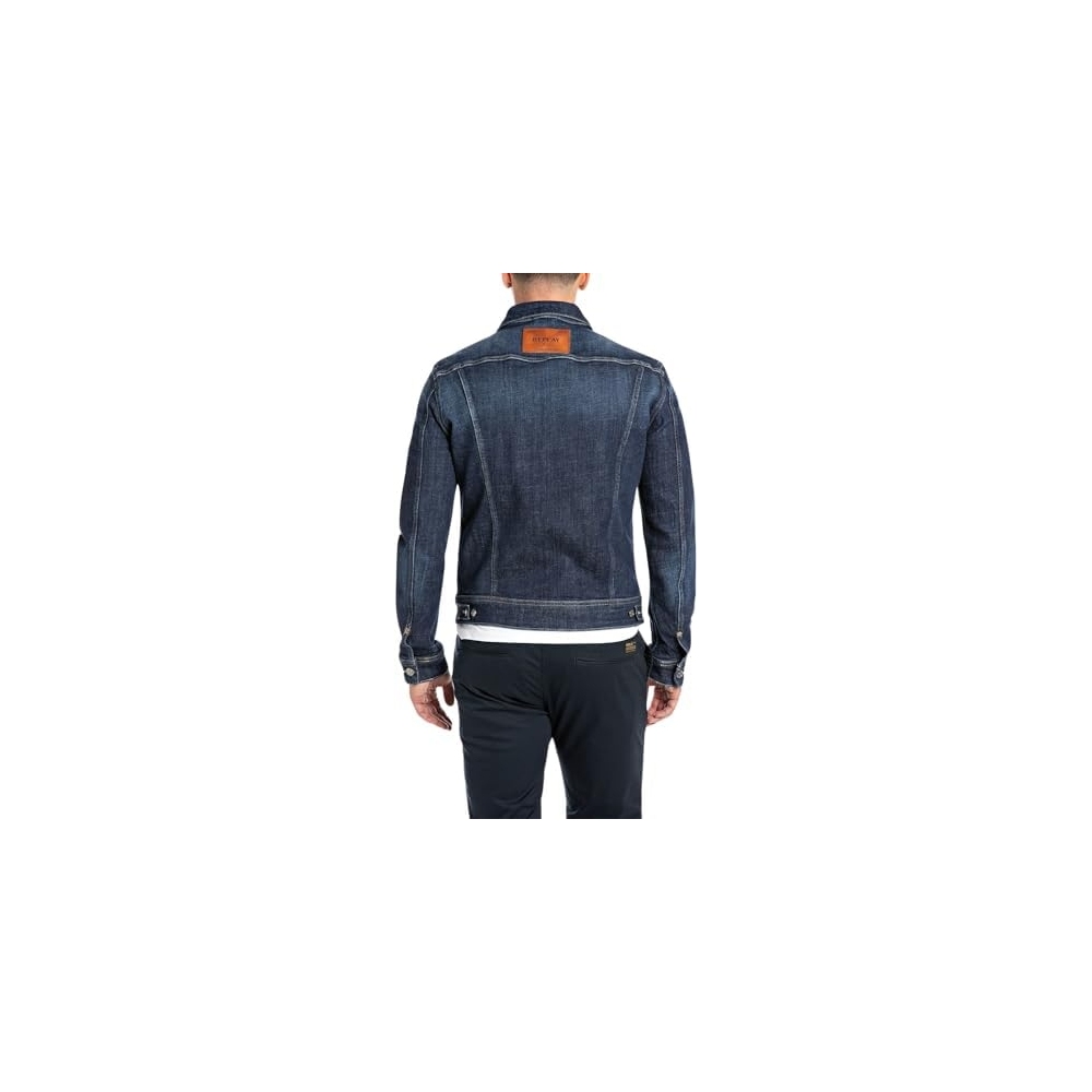 REPLAY Giacca di Jeans Uomo