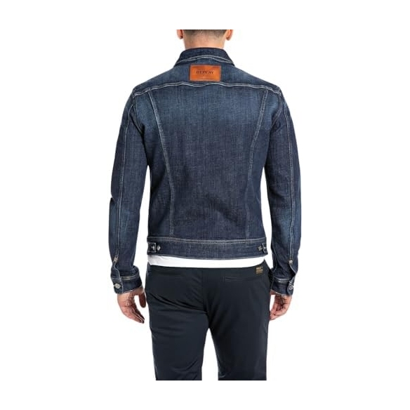 REPLAY Giacca di Jeans Uomo
