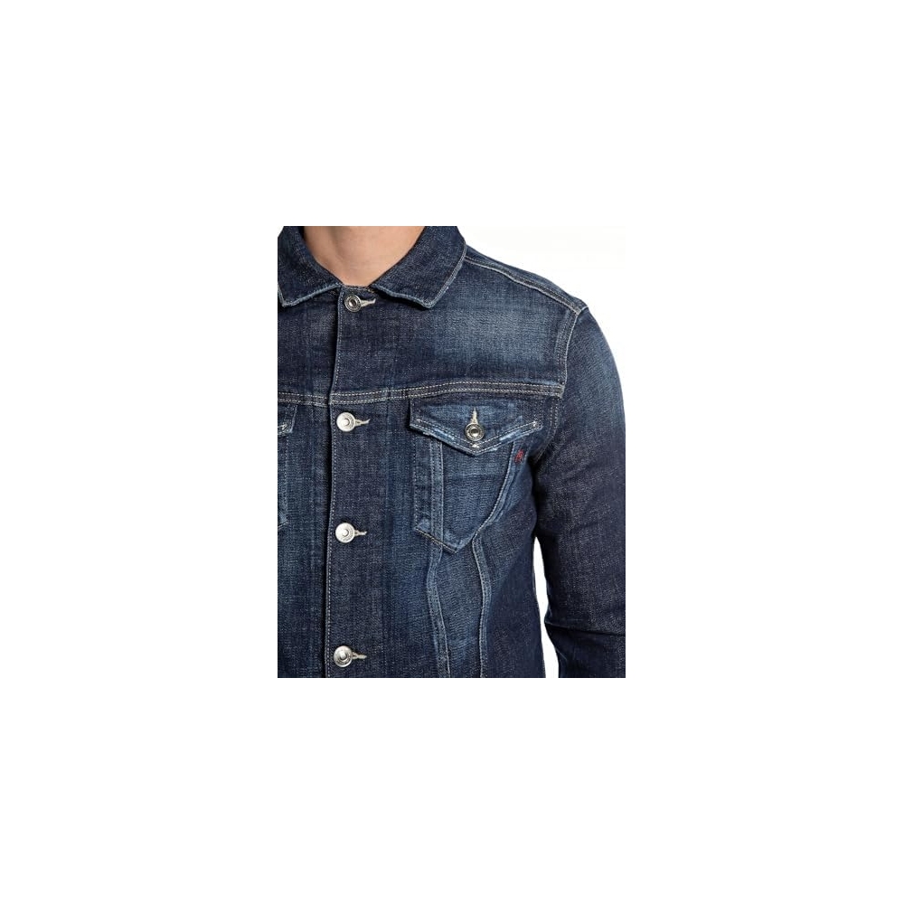 REPLAY Giacca di Jeans Uomo