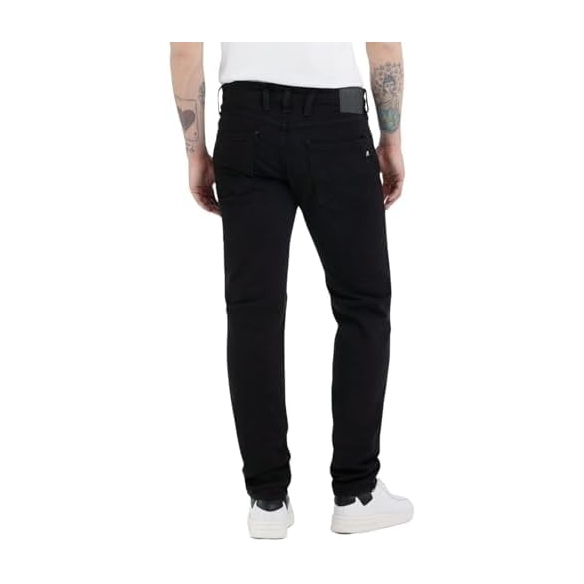 Replay Jeans Anbass Slim Fit da Uomo con Power Stretch