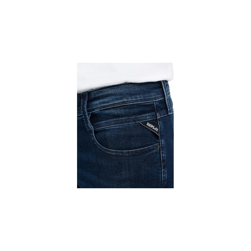 Replay Jeans Anbass Slim Fit da Uomo...