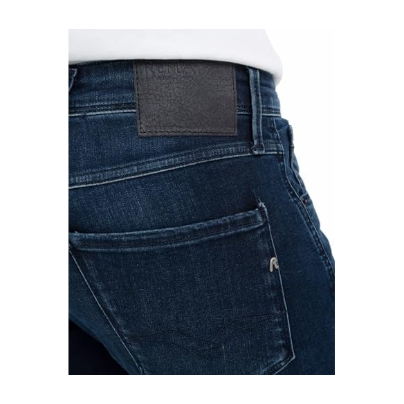 Replay Jeans Anbass Slim Fit da Uomo con Power Stretch