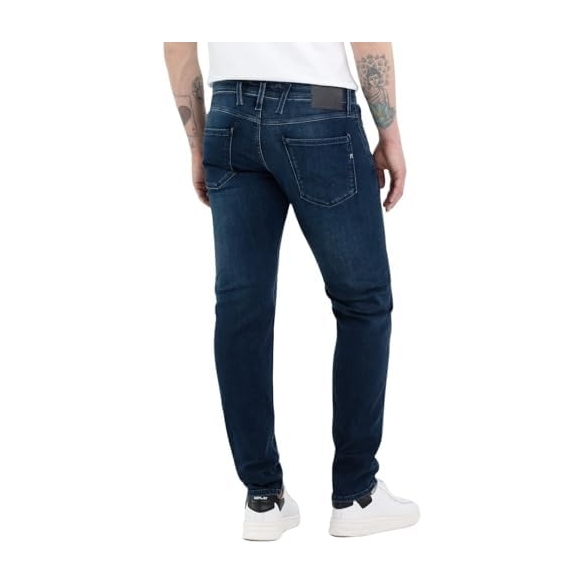 Replay Jeans Anbass Slim Fit da Uomo con Power Stretch