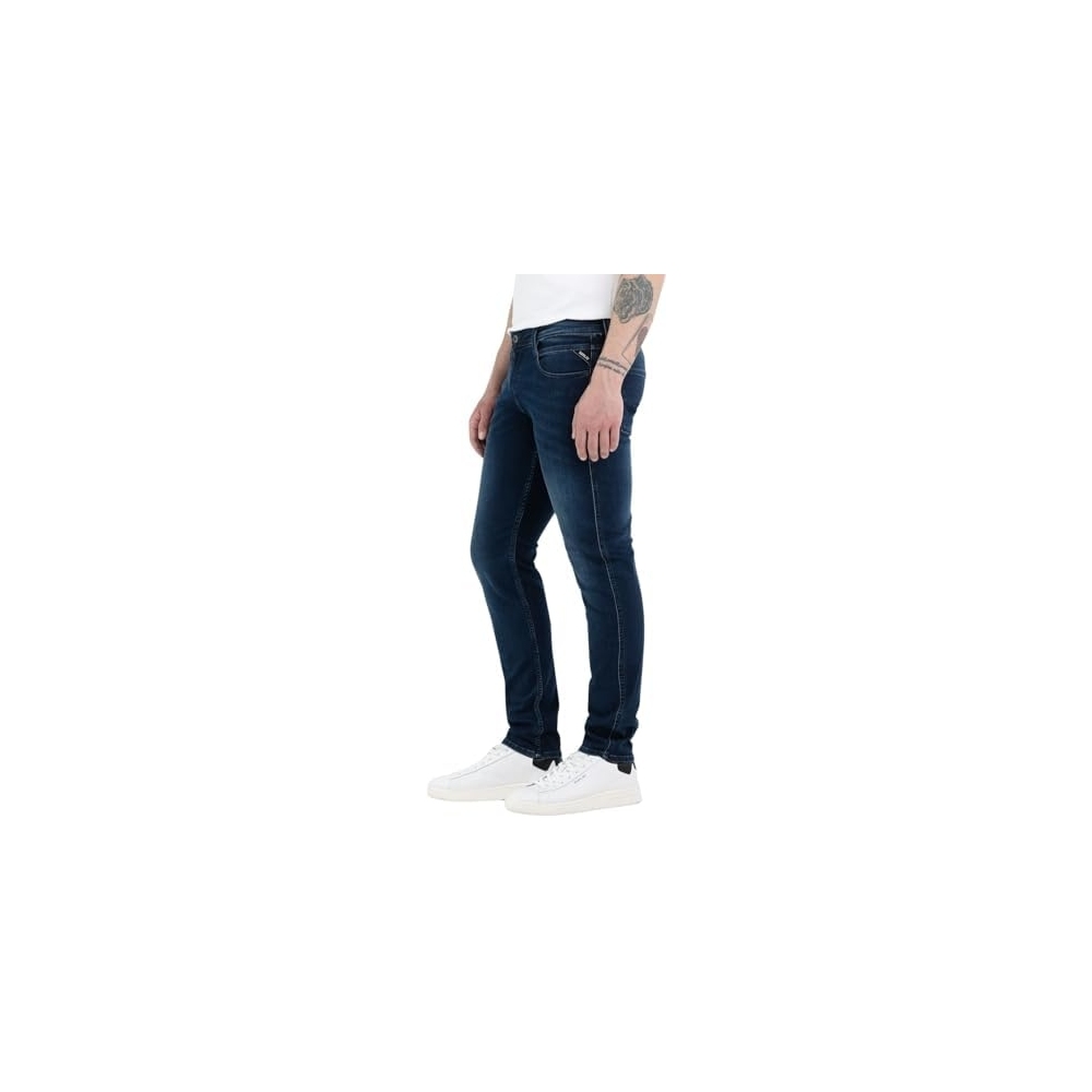 Replay Jeans Anbass Slim Fit da Uomo...