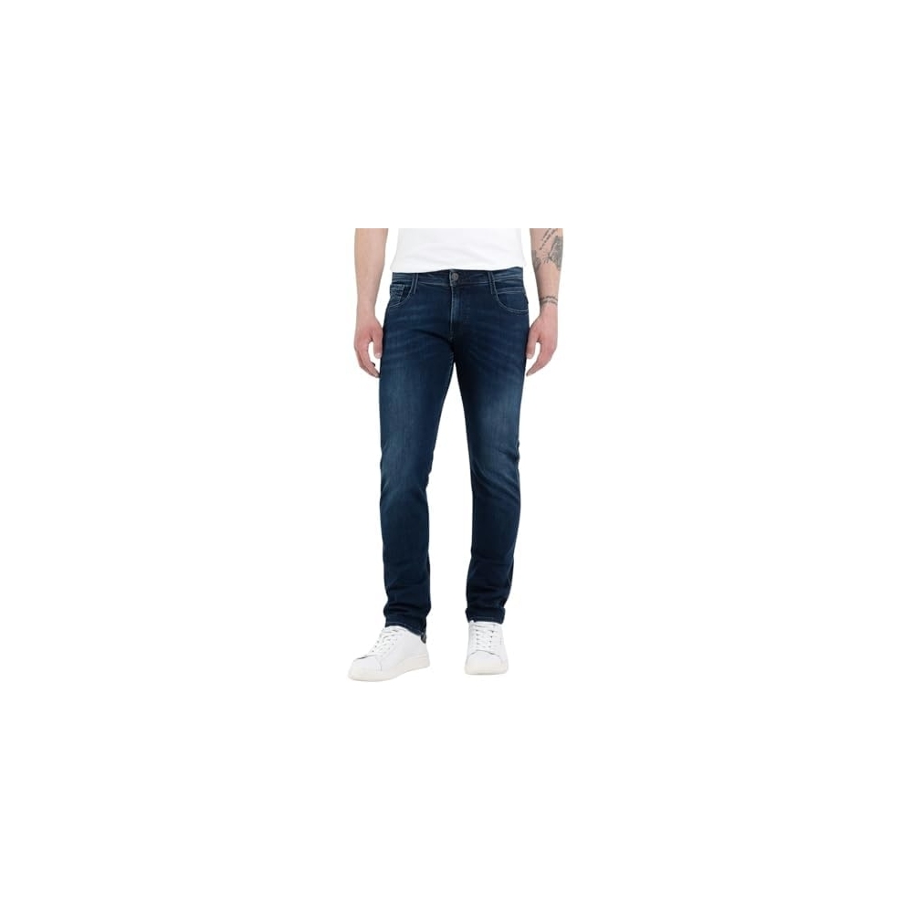 Replay Jeans Anbass Slim Fit da Uomo...